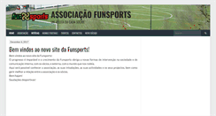 Desktop Screenshot of funsports.pt