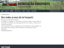 Tablet Screenshot of funsports.pt